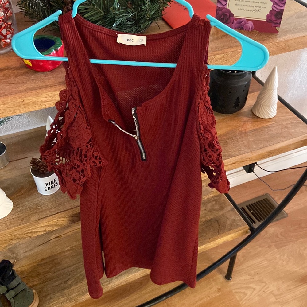 Cap Sleeve Tank Top With Front Zipper